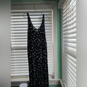 Black Floral Jumpsuit Size 10